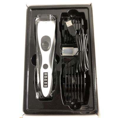 Washable Electric Cordless Hair And Beard Trimmer Black And White